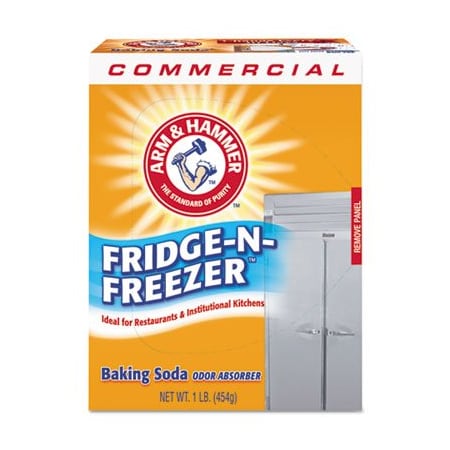Church & Dwight Co. ArmHammer, FRIDGE-N-FREEZER PACK BAKING SODA, UNSCENTED, 16 OZ, POWDER 3320084011